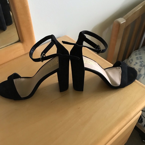 Brand New in box! Black strap chunky heel - Picture 2 of 3